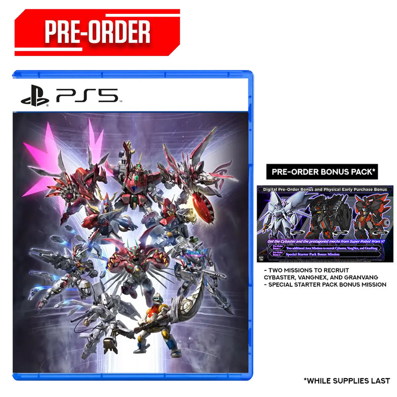 PS5 SUPER ROBOT WARS Y Standard Edition Pre-Order Downpayment