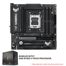 Asus TUF Gaming B850M-Plus WiFi AM5 DDR5 Motherboard + AMD Ryzen 7 5800X Processor Bundle