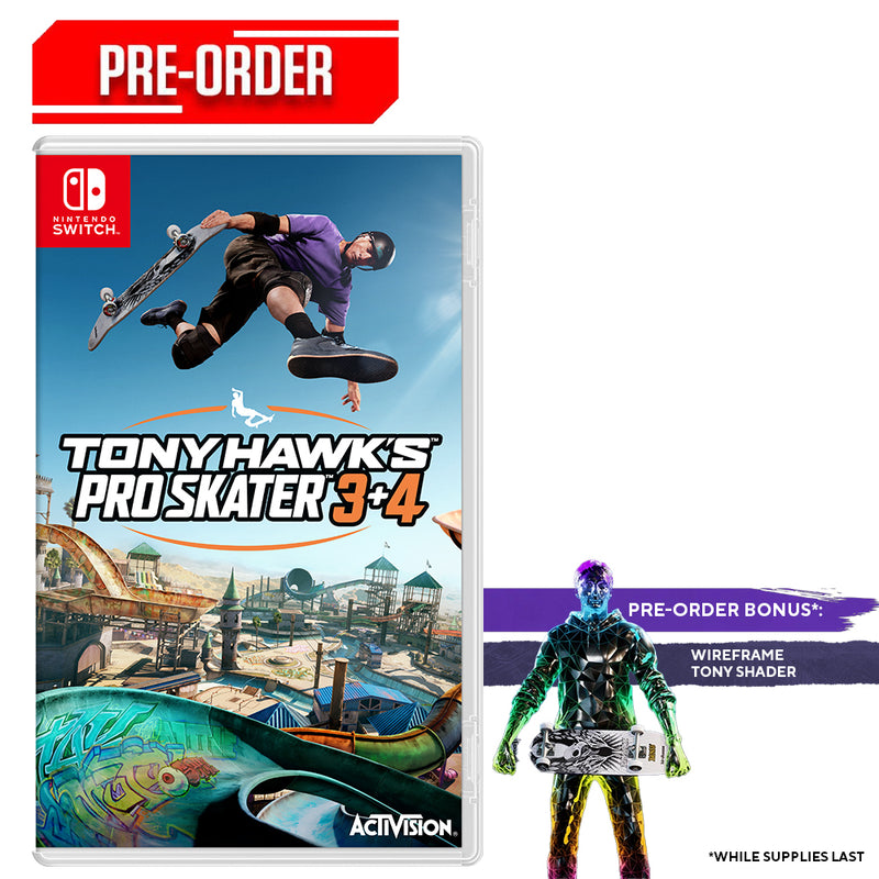 Nintendo Switch Tony Hawks Pro Skater 3 + 4 Pre-order Downpayment