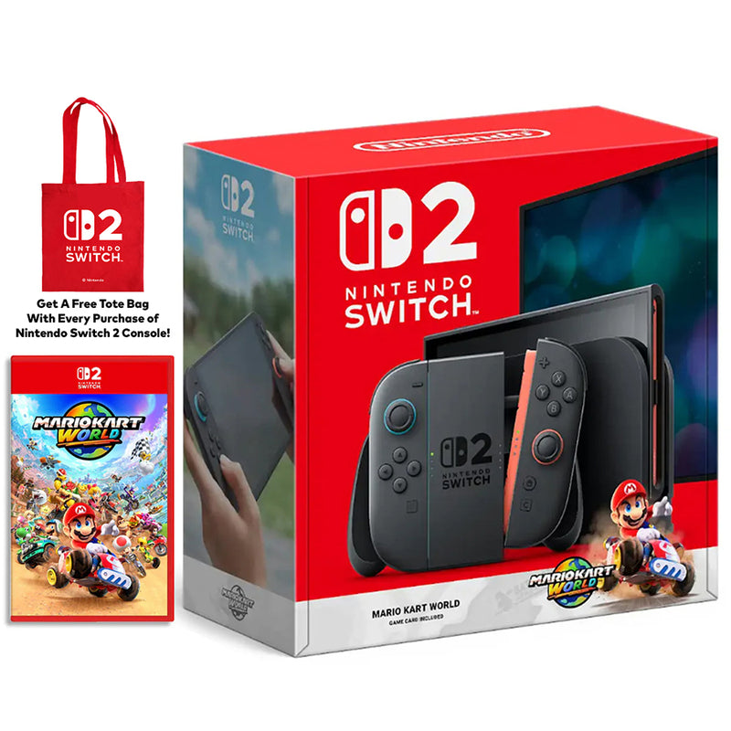 Nintendo Switch 2 Console Mario Kart World Bundle