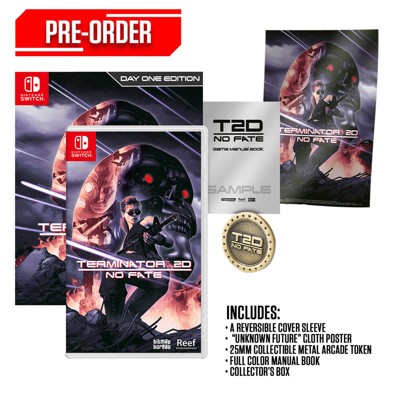 Nintendo Switch Terminator 2D NO FATE Day 1 Edition Pre-Order Donwpayment