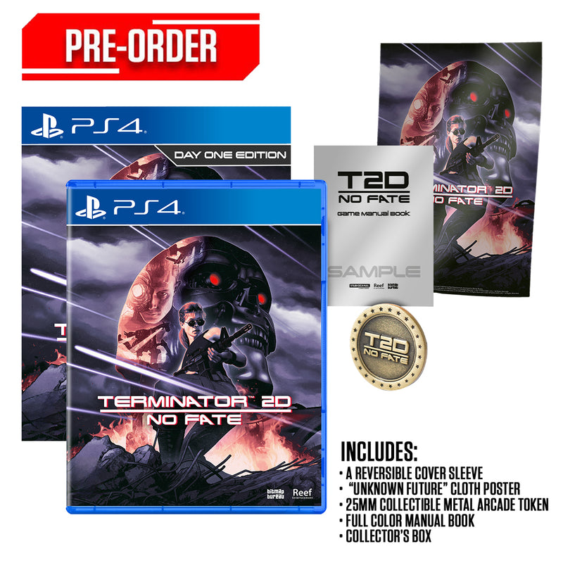 PS4 Terminator 2D NO FATE Day 1 Edition Pre-Order Downpayment