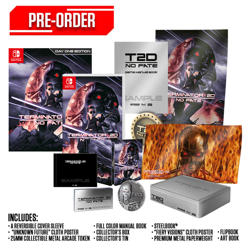 Nintendo Switch Terminator 2D NO FATE Collectors Edition Pre-Order Downpayment