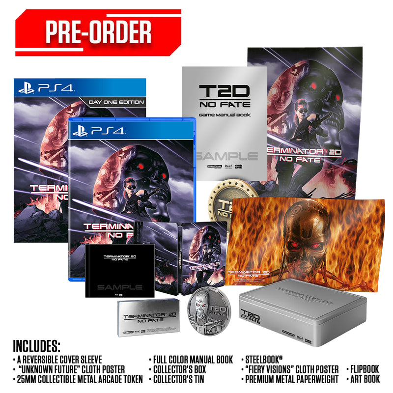 PS4 Terminator 2D NO FATE Collectors Edition Pre-Order Downpayment