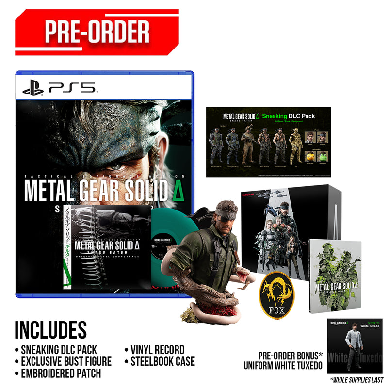 PS5 Metal Gear Solid Delta Snake Eater Premium Pack Pre-Order Downpayment