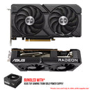 Asus Dual AMD Radeon RX 7600 EVO OC 8GB GDDR6 Graphics Card