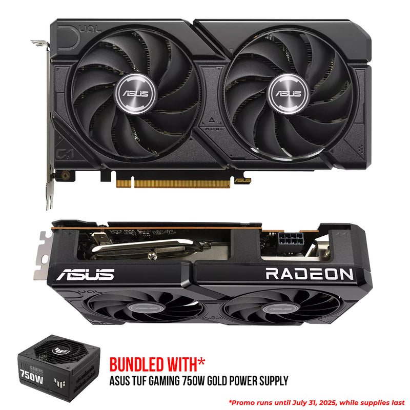 Asus Dual AMD Radeon RX 7600 EVO OC 8GB GDDR6 Graphics Card