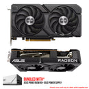 Asus Dual AMD Radeon RX 7600 EVO OC 8GB GDDR6 Graphics Card