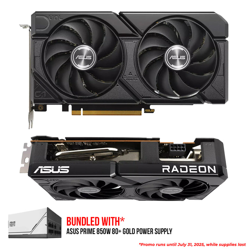 Asus Dual AMD Radeon RX 7600 EVO OC 8GB GDDR6 Graphics Card