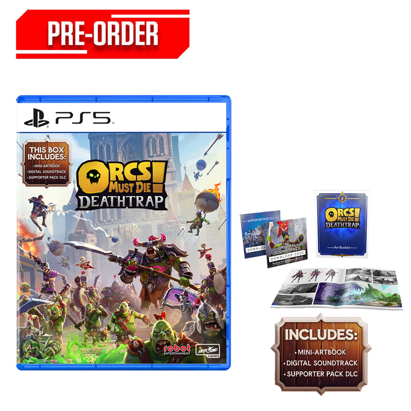 PS5 Orcs Must Die Deathtrap Pre-Order Downpayment