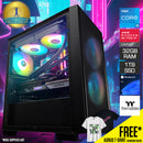 Aurora Versa H16 Black Desktop Gaming PC