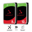 Seagate IronWolf NAS SATA 3.5-Inch 6GB/s 256MB Cache 7200 RPM Internal HDD