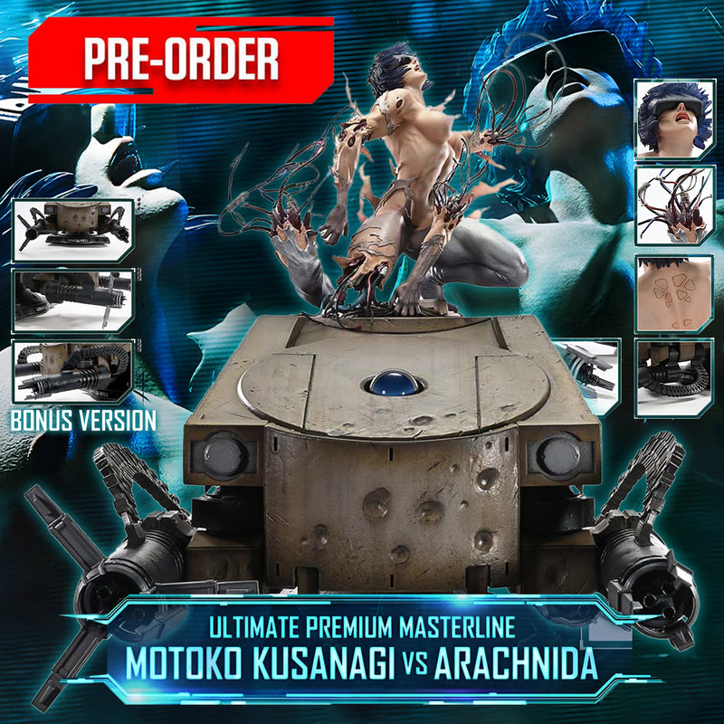 Ultimate Premium Masterline Ghost in the Shell Motoko Kusanagi VS Arachnida (Bonus Version) Pre-Order Downpayment