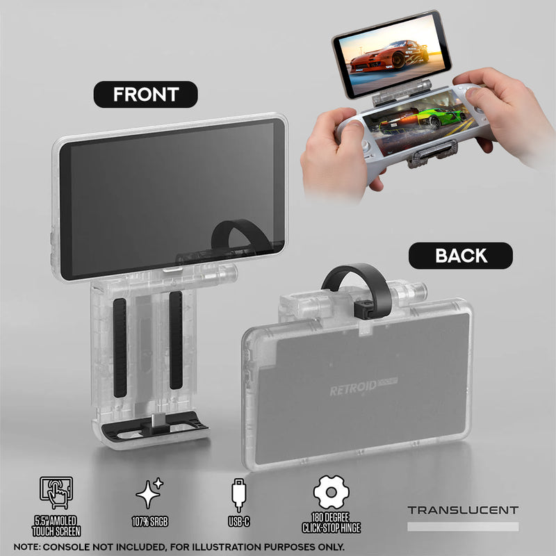 Retroid Dual Screen Add-on (Translucent White)