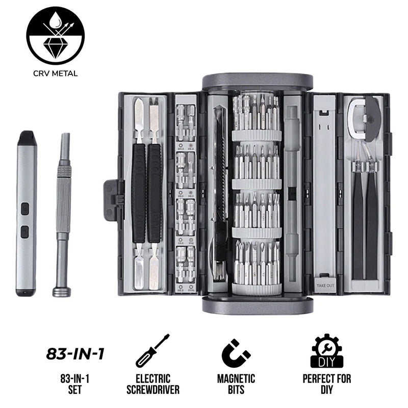 UF Tools 83-in-1 Electric Screwdriver Set (NO-882089)