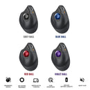 ProtoArc EM05 NL Ergonomic Vertical Wireless Trackball Mouse