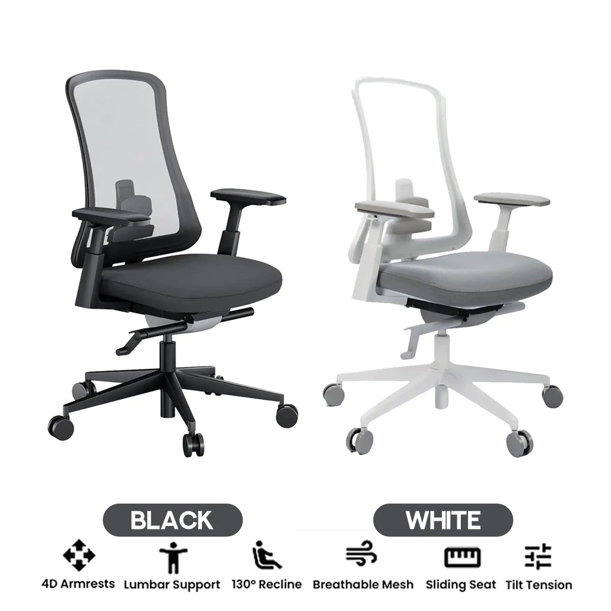 ProtoArc Flexer Pro Mesh Ergonomic Office Chair