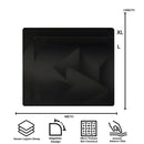 GLSSWRKS Polarity Series Glass Mousepad