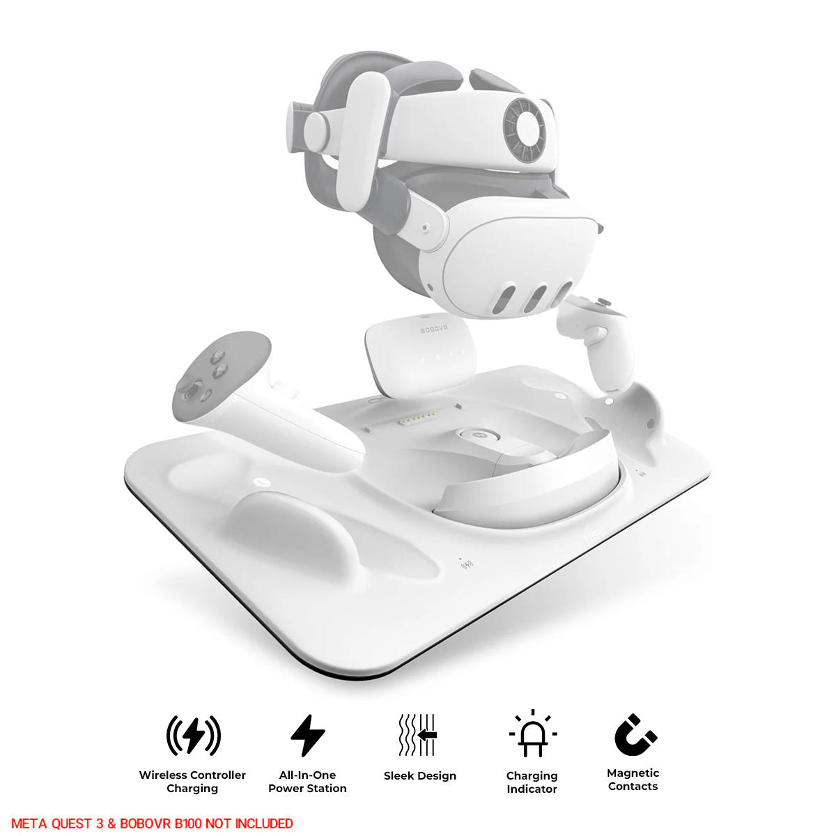 BoboVR D3 Charging Dock for Meta Quest 3