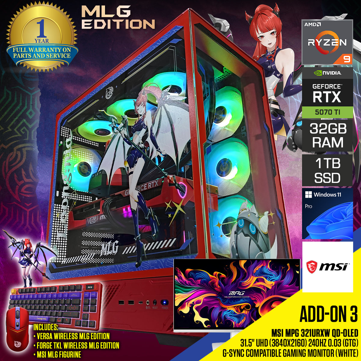 MLG Edition Desktop Gaming PC | DataBlitz