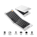 ProtoArc XK04 Foldable Compact Bluetooth Keyboard (Silver) (CP016827)