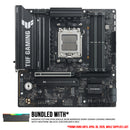 ASUS TUF Gaming B850M-E Wifi DDR5 Motherboard + Hiksemi Future RGB Single 16GB 6000MHz DDR5 UDIMM Gaming Memory with Heatsink (Black) (HSC516U60C4 16G)