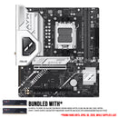 ASUS B850M AYW Gaming WiFi DDR5 AMD Motherboard + G.Skill Flare X5 64GB (32GBx2) DDR5 6000 MT/s CL36-36-36-96 1.35V Intel XMP / AMD EXPO Desktop Memory (Matte Black) (F5-6000J3636F32GX2-FX5)