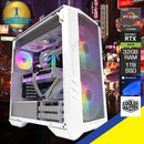Optima Haf 500 White Desktop Gaming PC