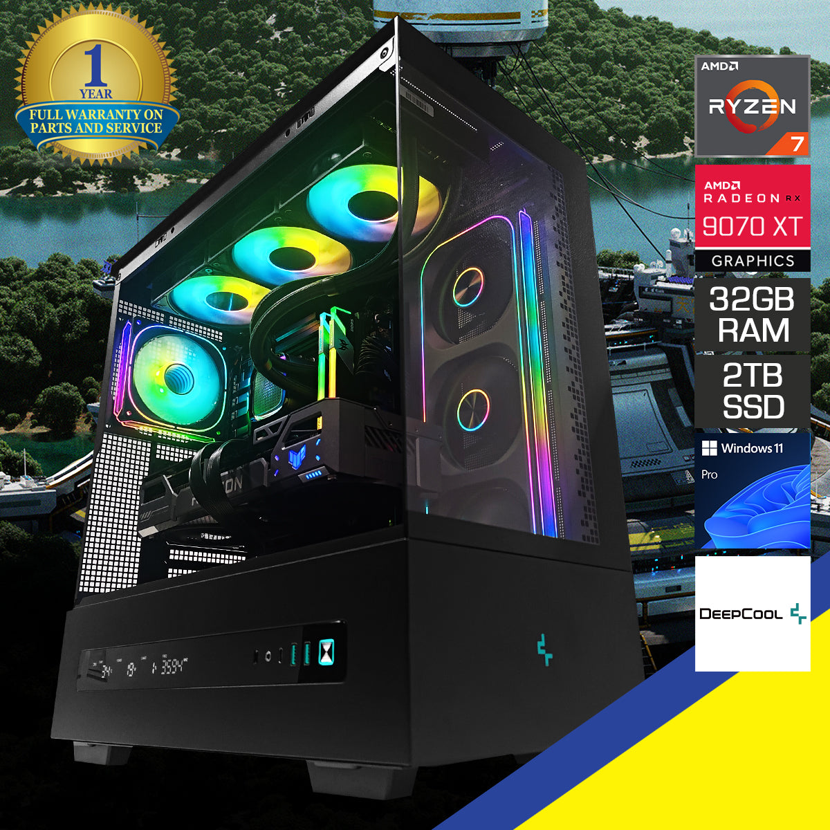 Ultra CH690 Black Desktop Gaming PC