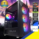 Alpha Revolution-05 Black Desktop Gaming PC | AMD Ryzen 5 5500 | 16GB (2x8GB) RAM | 512GB SSD | RTX 3050 | Windows 11 Pro