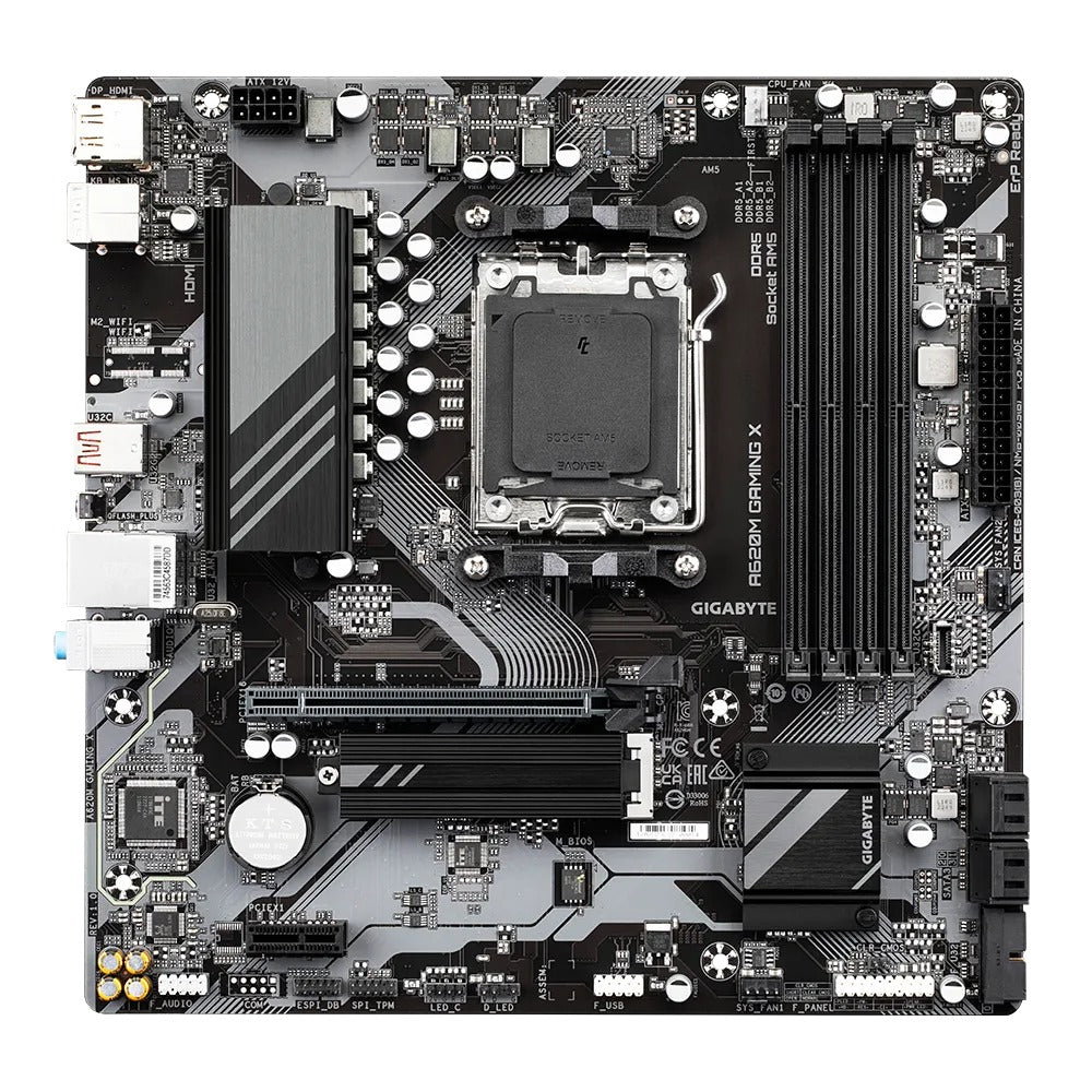 Gigabyte A620M Gaming X AMD AM5 MATX Motherboard