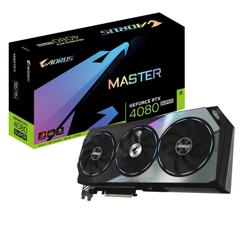 Gigabyte Aorus GeForce RTX 4080 Super Master 16GB GDDR6X Graphics Card