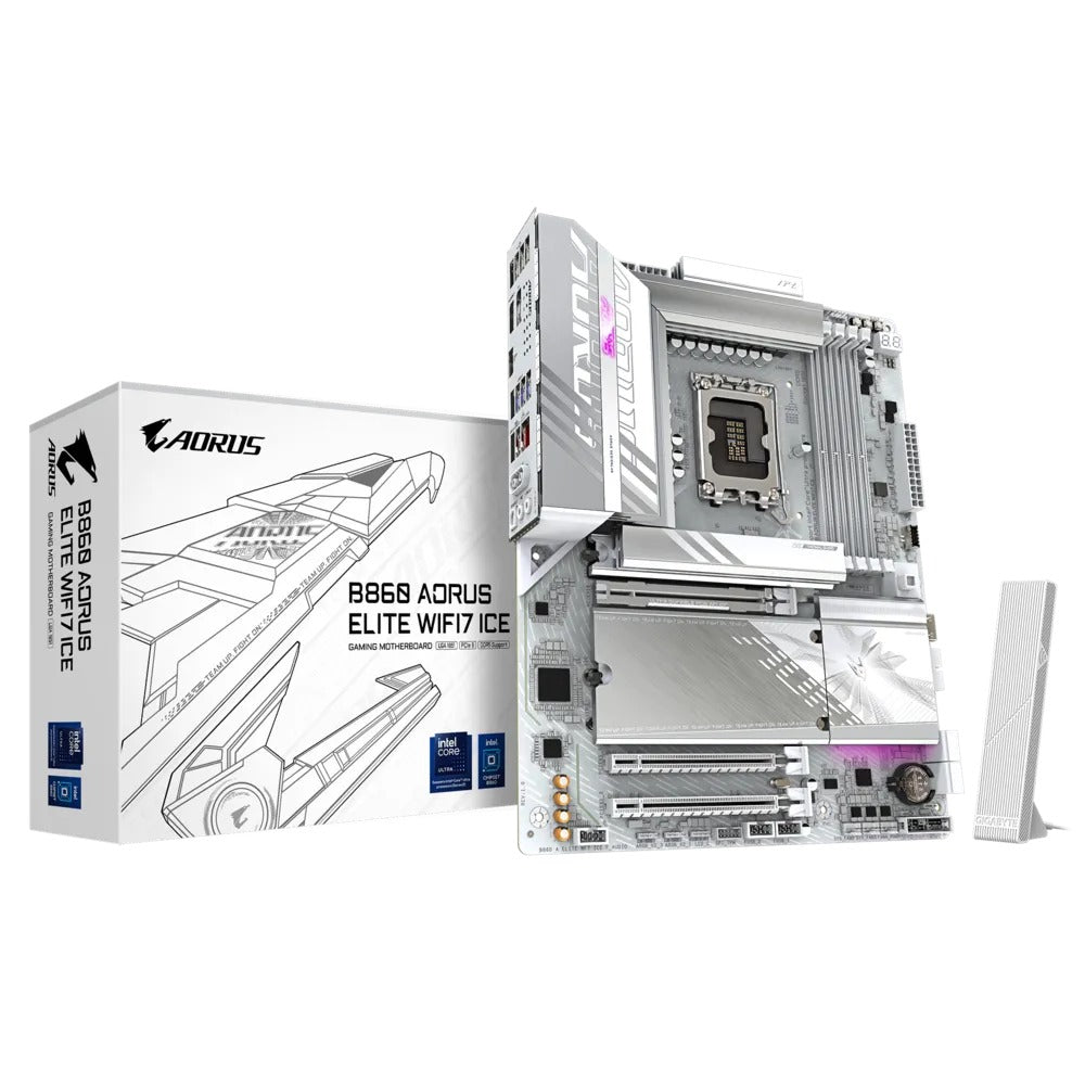 Gigabyte B860 AORUS Elite Wifi7 ICE DDR5 Motherboard