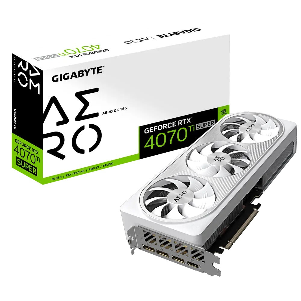 Gigabyte GeForce RTX 4070 TI Super Aero OC 16GB GDDR6X Graphics Card