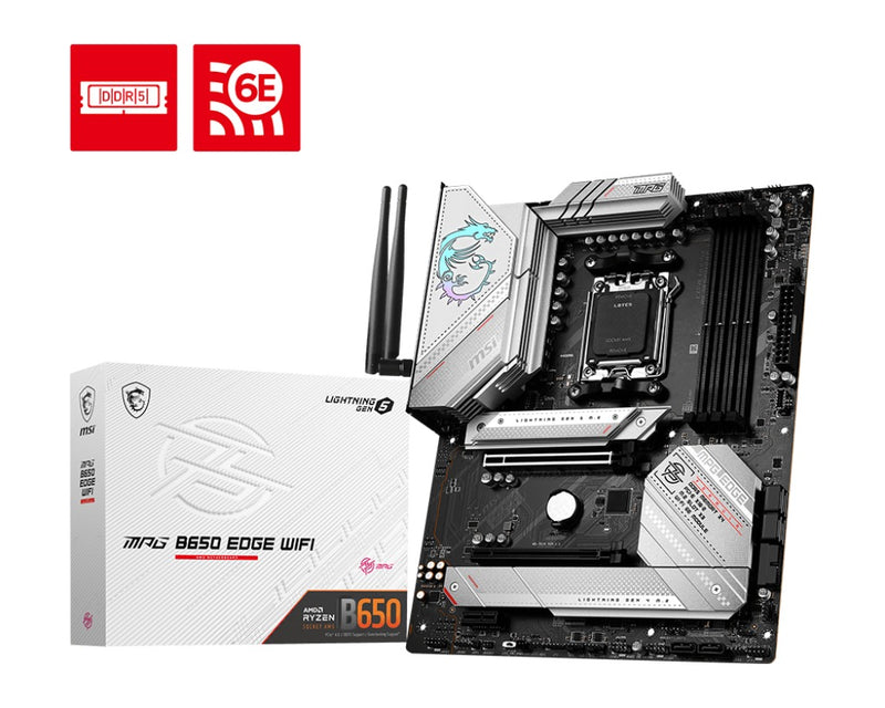 MSI MPG B650 Edge WiFi AMD Motherboard