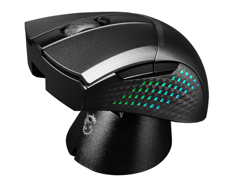 MSI Clutch GM51 Lightweight Wireless Gaming Mouse With Charging Dock