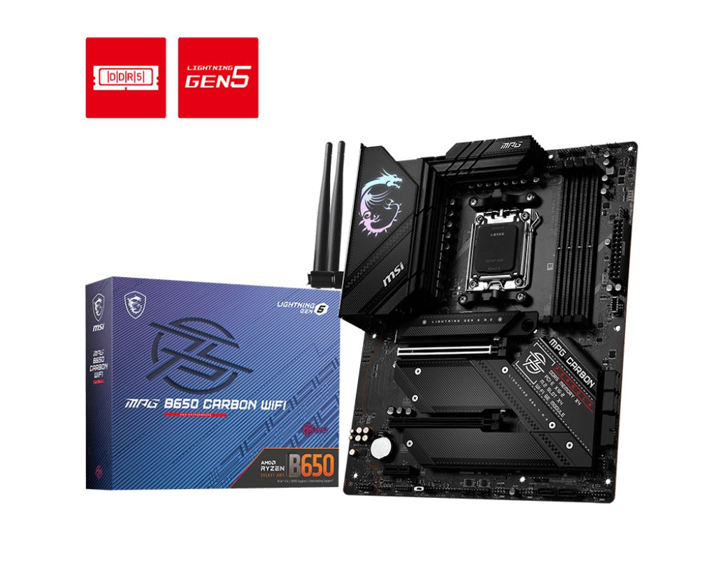 MSI MPG B650 Carbon WiFi AMD Motherboard