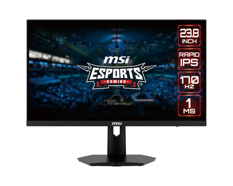 MSI G244F 23.8 FHD Rapid IPS 170Hz 1ms Freesync Esports Gaming Monitor