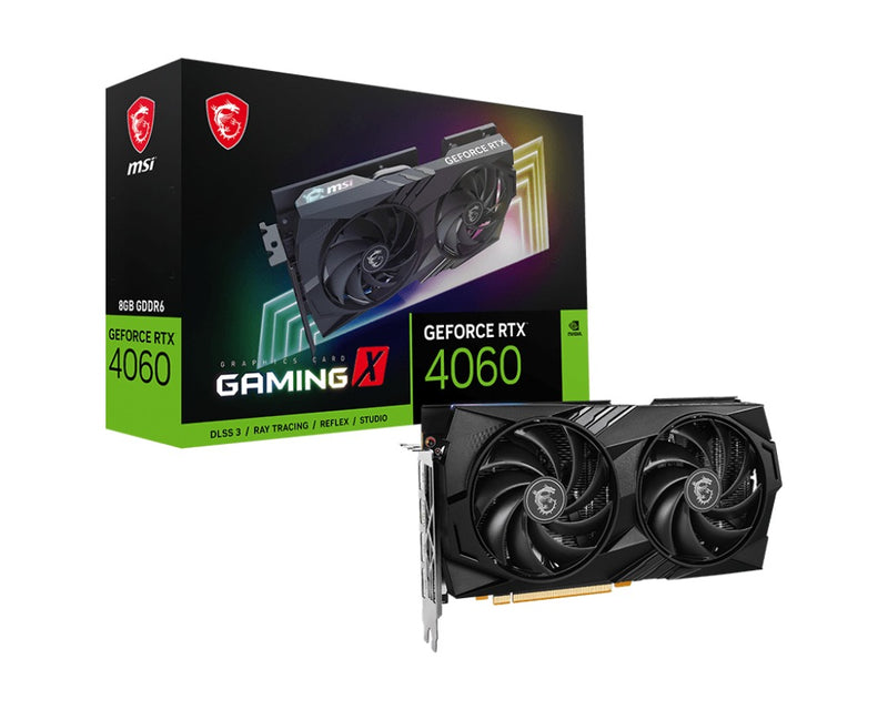 MSI GeForce RTX 4060 Gaming X 8GB GDDR6 Graphics Card