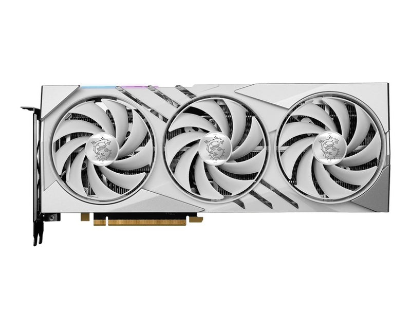 MSI GeForce RTX 4060 Ti Gaming X Slim 16GB GDDR6 Graphics Card (White)