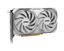 MSI GeForce RTX 4060 Ventus 2X 8G OC GDDR6 Graphics Card (White)