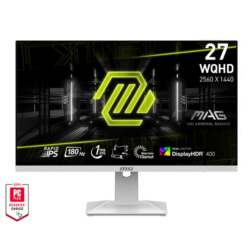 MSI MAG 274QRFW E20 27" WQHD (2560x1440) 200Hz 0.5ms GTG Rapid IPS