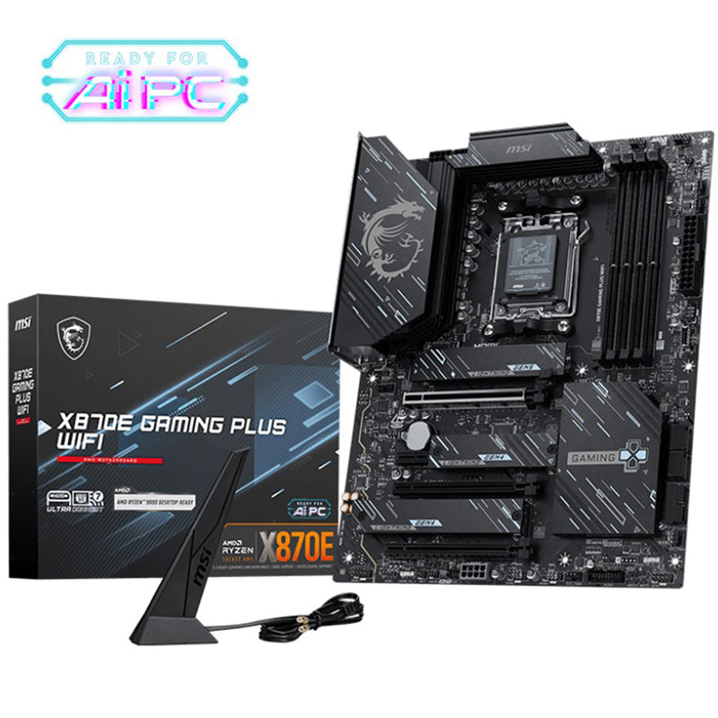 MSI X870E Gaming Plus Wifi DDR5 AMD Motherboard