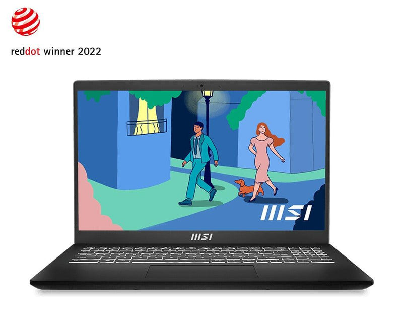 MSI Modern 15 B12M-457PH Premium Ultrabook (Classic Black)