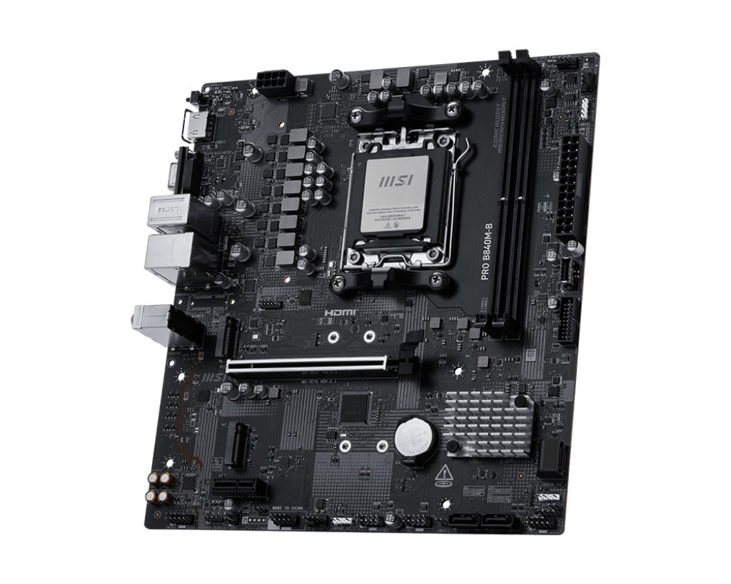 MSI Pro B840M-B DDR5 AMD Motherboard