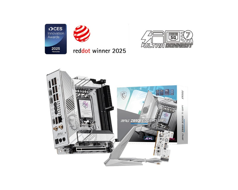 MSI MPG Z890I Edge Ti WiFi DDR5 Intel Motherboard