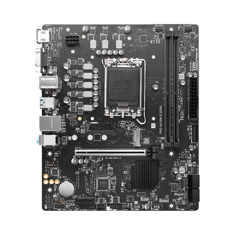 MSI Pro H610M-E DDR4 Intel Motheboard