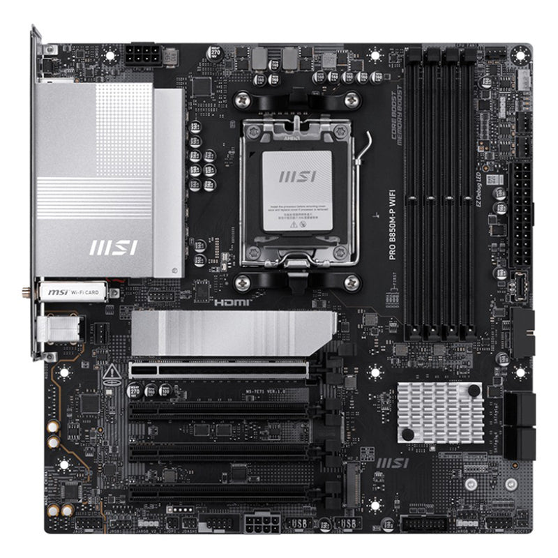 MSI Pro B850M-P WiFi DDR5 AMD Motherboard