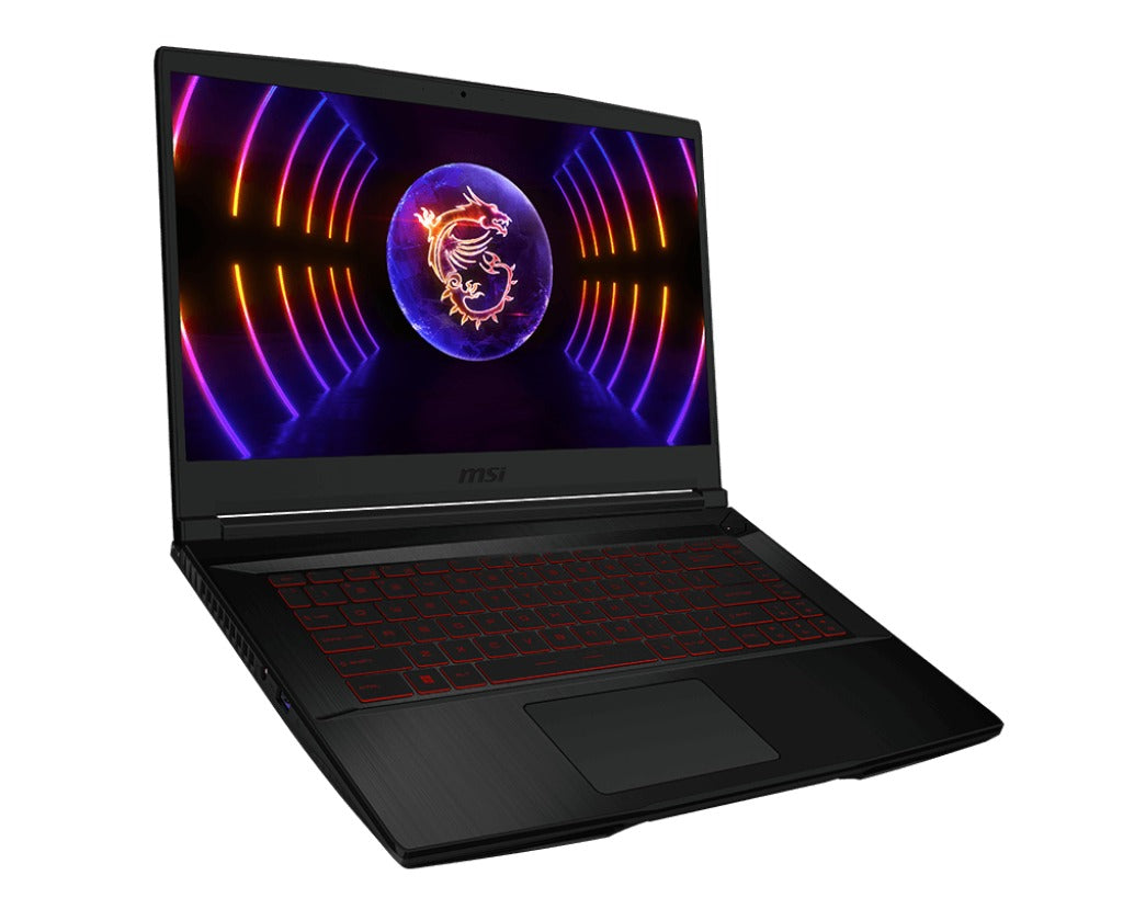 MSI Thin GF63 12VE-280PH Gaming Laptop (Black) | 15.6" FHD (1920x1080) IPS 144Hz | i7-12650H 8GB RAM | 512GB SSD | RTX 4050 | Windows 11 Home | MSI Essential Backpack