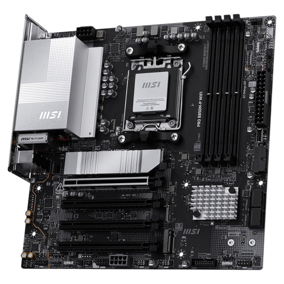 MSI Pro B850M-P WiFi DDR5 AMD Motherboard
